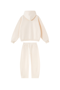 Men's Fall Fleece Hoodie & Wide Leg Sweatpants Casual Set