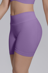 Women's Seamless V Back Lifting Hip No Front Seam Yoga Short