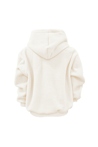 Women's Fall/Winter Fleece Front Large Pet Pocket Hoodie