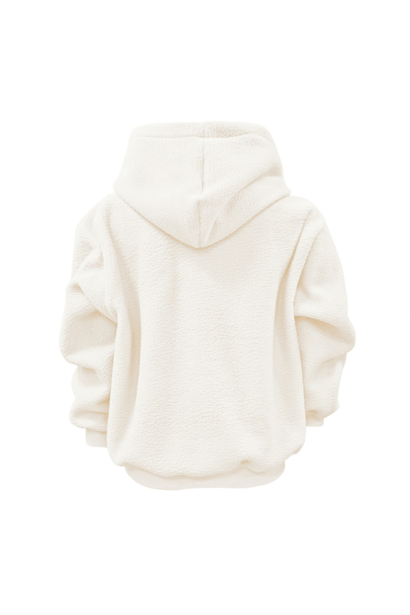 Women's Fall/Winter Fleece Front Large Pet Pocket Hoodie