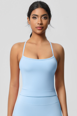 Women Y‑Back Sports Cami Tank Top