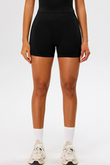 Women's Athletic High-Waist Butt-Lifting Shorts