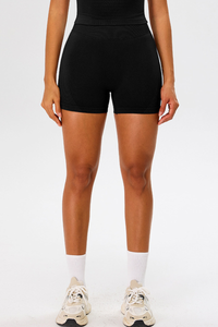 Women's Athletic High-Waist Butt-Lifting Shorts