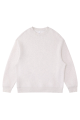 Women's Fall Fleece‑Lined Drop Shoulder Oversized Pullover