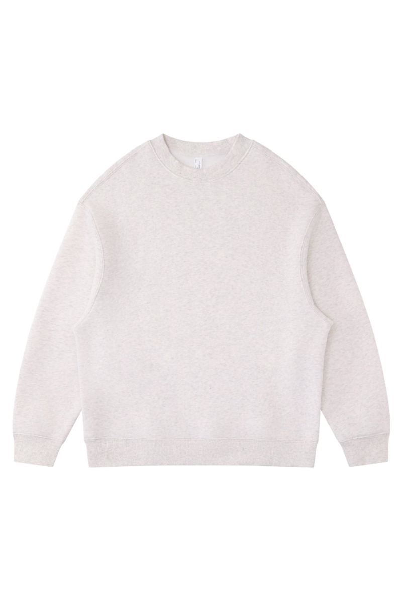 Women's Fall Fleece‑Lined Drop Shoulder Oversized Pullover