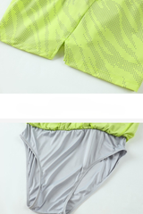 Men's Reflective Dot 2-in-1 Racing Running Shorts
