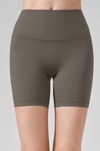 Women'e  Athletic High Waist Sculpting Yoga Shorts