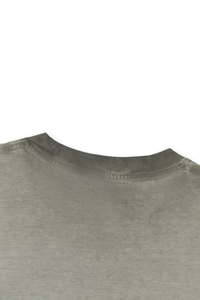 Unisex Fall100% Cotton Washed Fake Two Piece Sweatshirt