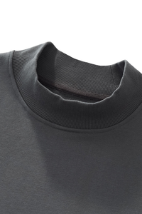 Men's Fall Comfort Colors Style Mock Neck Sweatshirt