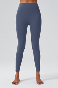 Women's High-waist shaping Tucking Nine-inch Leggings