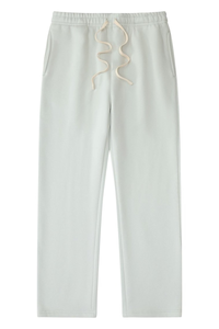 Unisex Drawstring Straight Leg Casual Sweatpants