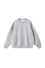 Women's Fall Heavyweight Fleece Cropped Crew Neck Sweatshirt