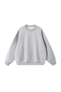 Women's Fall Heavyweight Fleece Cropped Crew Neck Sweatshirt
