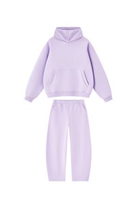 Men's Fall Fleece Hoodie & Wide Leg Sweatpants Casual Set