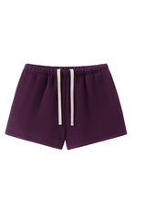 Women Cozy Heavyweight Fleece Athletic Shorts