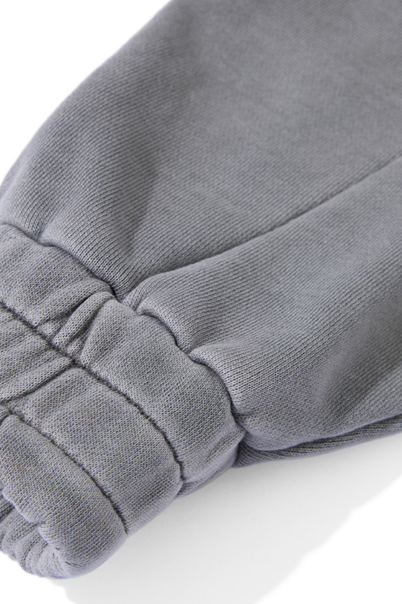 Men's Fall  100% Cotton Washed Faded Raw Edge Zip Up Jacket