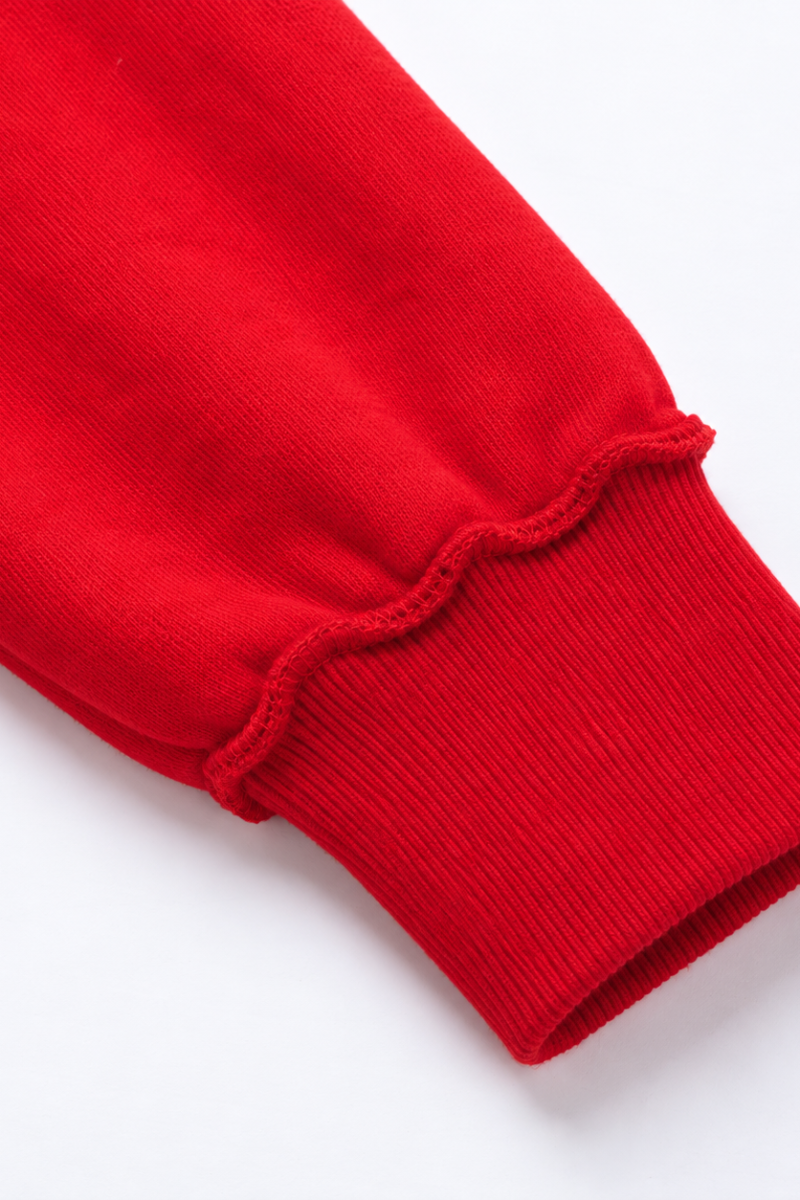 Women's Fall Drop Shoulder Loose Fleece Mock Neck Sweatshirt
