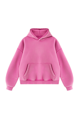 Men's Fall Fleece Heavyweight Washed Drop Shoulder Hoodie