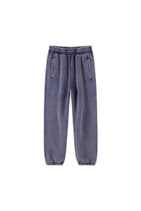 Unisex Fall Fleece Wax Dyed  Vintage Athletic Jogger