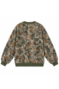 Women's Fall Custom Appliqué Embroidery Oversize Sweatshirt