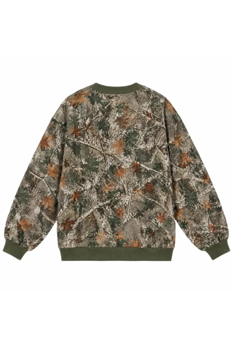 Women's Fall Custom Appliqué Embroidery Oversize Sweatshirt