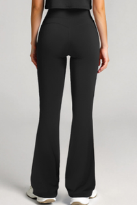 Women's High-Waist Butt-Lifting Flared Yoga Pants