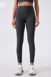 Women's Bare Feel Seamless Front Shaping Sports Leggings