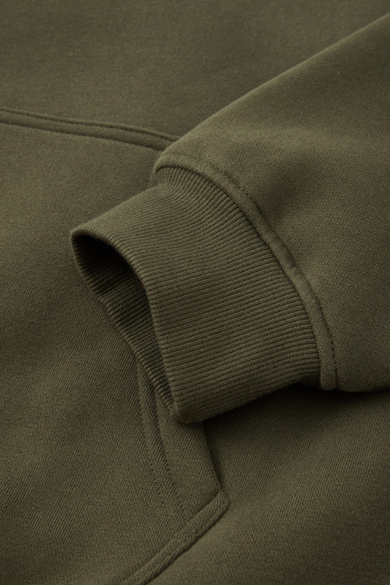 Men's Fall Front Pocket Fleece Heavyweight Hoodie
