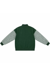Women's Fall Christmas Letter Embroidery Mockneck Sweatshirt