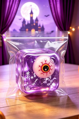 Halloween Magic Crystal Cube Squishy Fidget Toy OPP Bag Pack