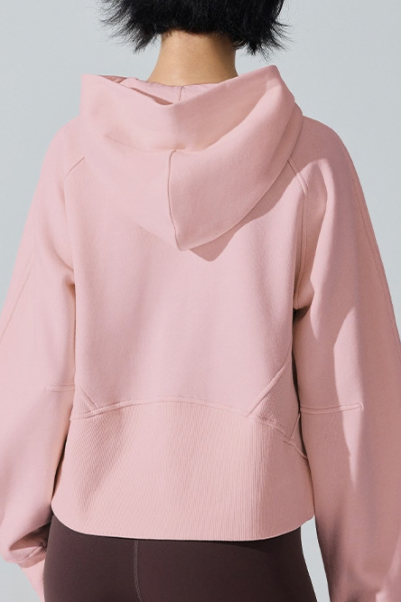 Women's Winter Fleece Lined Thermal Hooded Zip Up Jacket
