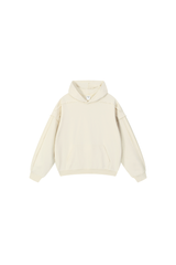 Men's Fleece Raw Edge Spliced Fake Two Piece Hoodie