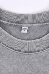 Unisex Fall Washed Vintage Drop Shoulder Relaxed Pullover