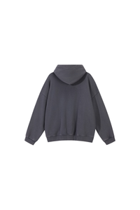 Women's 100% Cotton Winter 430G Heavyweight Loose Hoodie