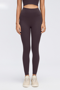Women's Naked Feeling High Waist No Front Seam Yoga Leggings