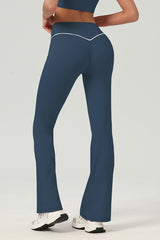 Women Naked-Feel High-Waisted Quick-Dry Flared Yoga Leggings