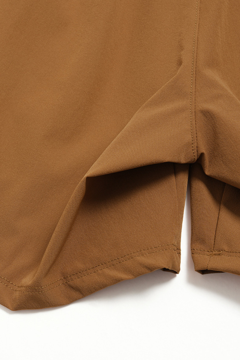 Men's Soft Water-Resistant Drawstring Outdoor Running Shorts