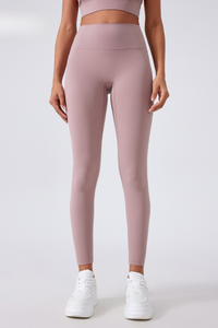 Women's Bare Feel Seamless Front Shaping Sports Leggings