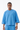 Men's Drop Shoulder Loose Crew Neck Waffle Knit T-shirt