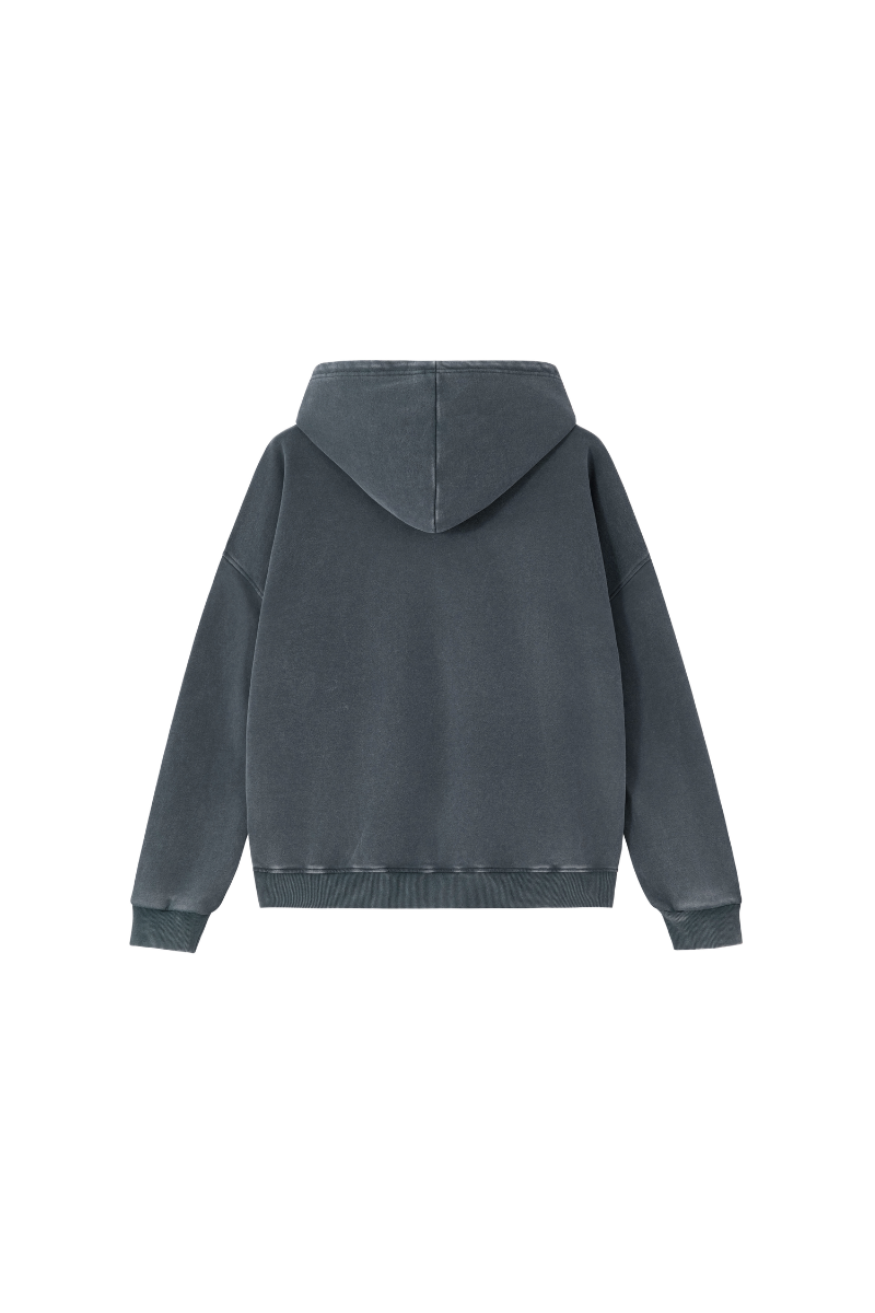 Women's  Fall 100% Cotton Washed Vintage Heavyweight Hoodie