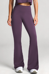 Women's High-Waist Butt-Lifting Flared Yoga Pants