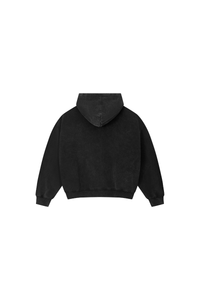 Men's Fall 100% Cotton Retro Boxy Two-Way Zip Hooded Jacket
