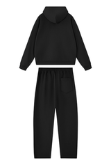 Men's Fall Set:Heavyweight Hoodie And Curved Sweatpants
