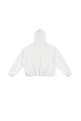 Women's Fall Relaxed Contrast Color Stripe High Neck Hoodie