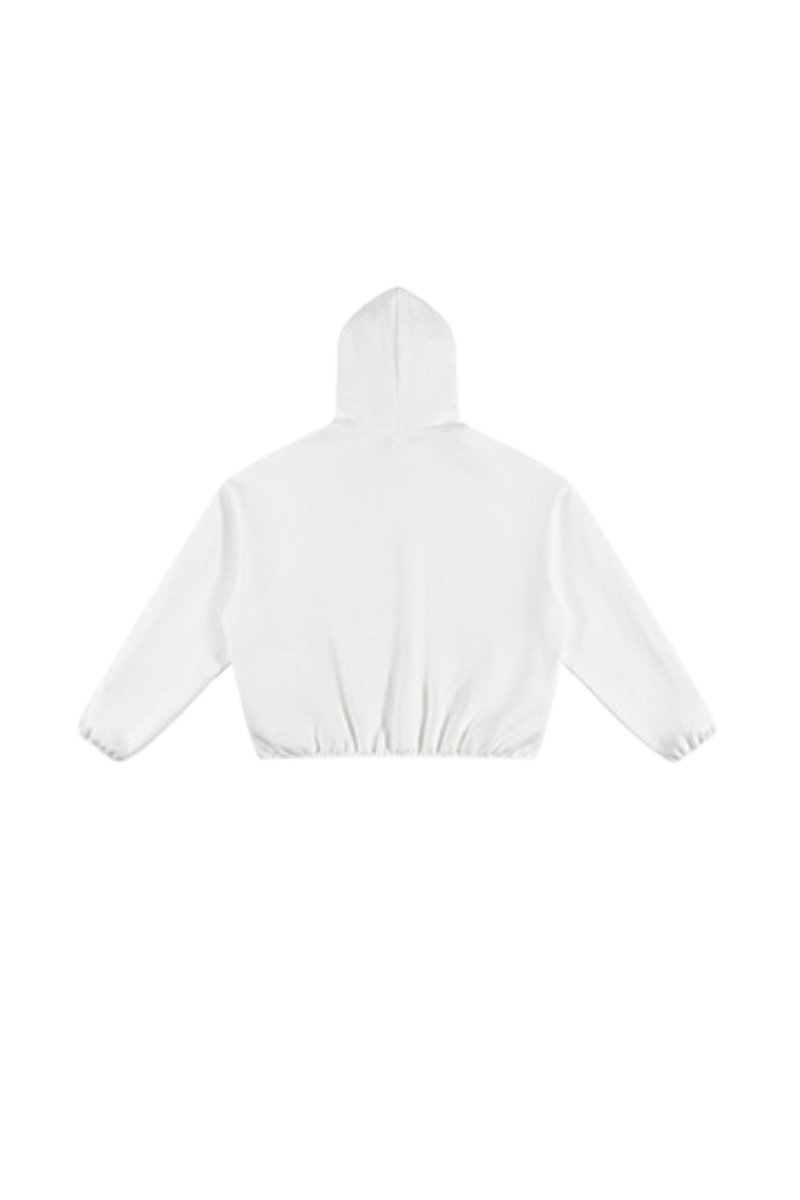 Women's Fall Relaxed Contrast Color Stripe High Neck Hoodie
