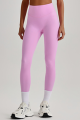 Women's Athletic High Waist No Front Seam Yoga Leggings