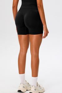 Women's Athletic High-Waist Butt-Lifting Shorts