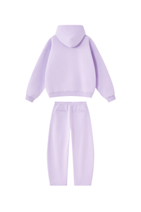 Men's Fall Fleece Hoodie & Wide Leg Sweatpants Casual Set