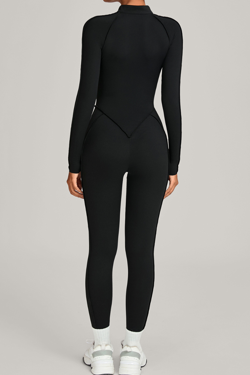 Women's athletic all-in-one pantsuit