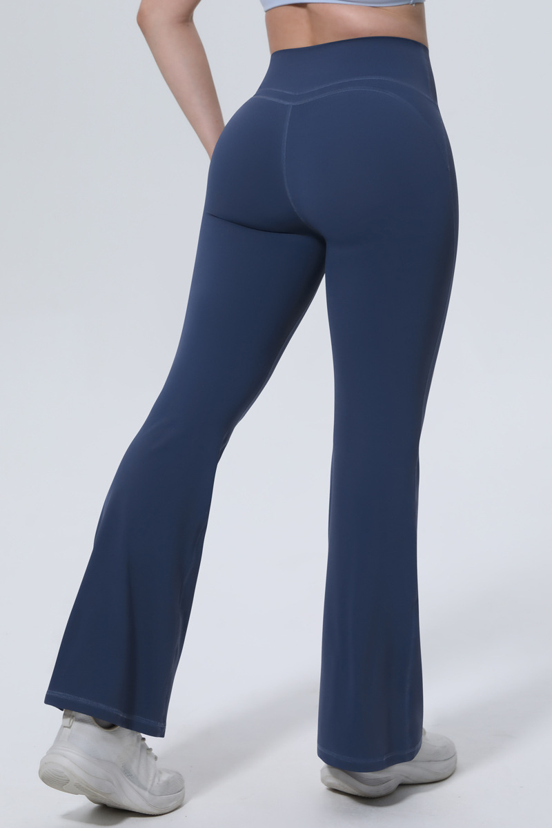 Women's Athletic High-Waist Shapewear Flare Pants